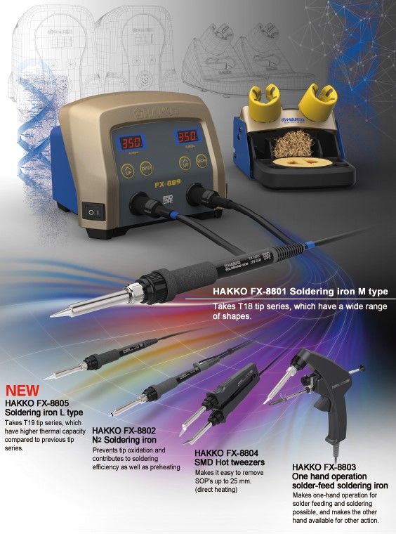 FX889-16 Duel Port Soldering Station